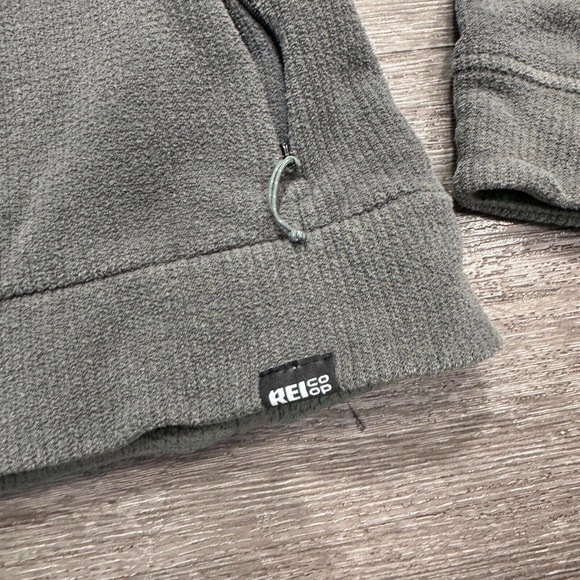 Rei Coop Rei Jacket Womens Extra Small Gray Thermal Full Zip‎ Outdoor Gorpcore - Picture 4 of 9